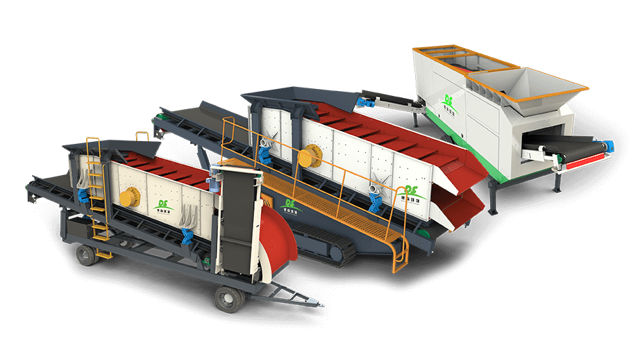 【新品推出】德森篩分車——移動式棒條篩And移動式滾筒篩