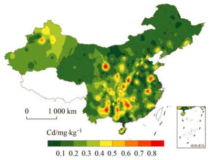 農(nóng)田重金屬鎘含量插值